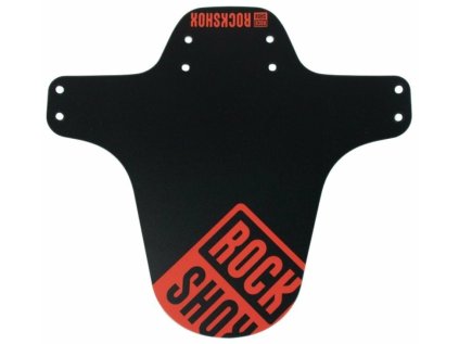 Přední blatník na kolo ROCK SHOX černá-fire červená