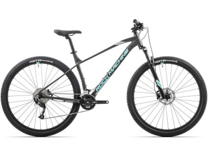 Kolo MTB ROCK MACHINE Catherine 20-29 2023 matte anthracite-mint-grey