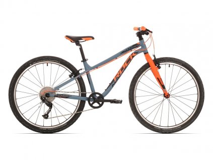 Kolo MTB ROCK MACHINE Thunder 26 2021 mat slate grey-neon orange-black