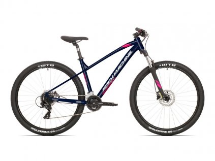 Kolo MTB ROCK MACHINE Catherine 70-27 2021 gloss dark blue-pink-silver