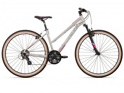 Kolo cross ROCK MACHINE Crossride 100 lady 2022 gloss grey-grey-pink