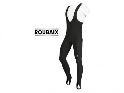 Kalhoty na kolo KALAS Roubaix lacl bez vložky s podpatěnkou pánské černá