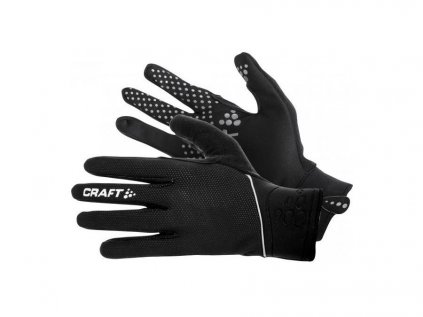 Cyklistické rukavice CRAFT Storm černá