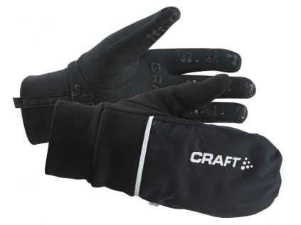 Cyklistické rukavice CRAFT Hybrid Weather černá