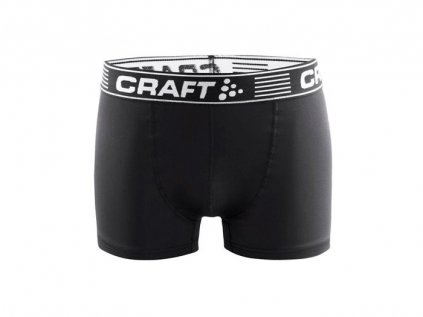 Sportovní boxerky CRAFT Greatness 3 černá-bílá