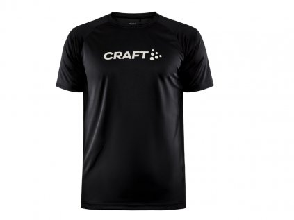Triko s krátkým rukávem CRAFT Core Unify Logo pánské černá