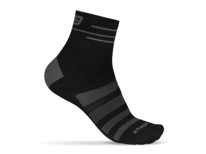 Cyklo ponožky ETAPE Sox černá-antracit