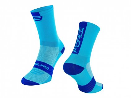 Ponožky FORCE Long Pro modrá