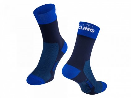 Ponožky FORCE Divided modrá