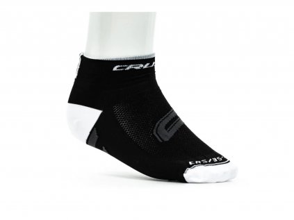 Ponožky CRUSSIS černá-bílá