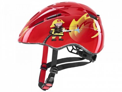 Přilba na kolo UVEX Kid 2 red fireman