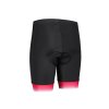 Kraťasy na kolo ETAPE Junior 2.0 pas s vložkou dětské černá-růžová