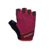 Cyklistické rukavice PROGRESS Solaria Mitts vínová-růžová