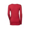 Triko s dlouhým rukávem PROGRESS Bambus dámské višňová