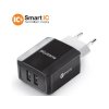 Napaječ cestovní - ALIGATOR 2xUSB 3,4A smart IC černá_2