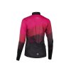 Dres na kolo ETAPE Gaia dlouhý rukáv dámský magenta-černá