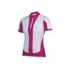 Dres na kolo ETAPE Fortuna dámský bílá-růžová