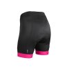 Kraťasy na kolo ETAPE Natty new pas s vložkou dámské černá-růžová