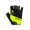 Cyklistické rukavice ETAPE Winner černá-žlutá fluo