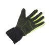 Zimní cyklistické rukavice AUTHOR UltraTech Thermo černá-žlutá neon