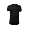 Triko s krátkým rukávem PROGRESS Dry Fast pánské černá-bílá logo