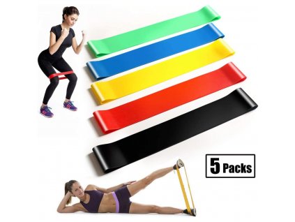 odporova posilovaci guma latex set 5ks 7