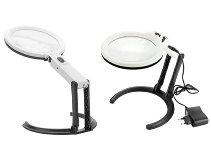 rucni stolni lupa osvetleni 8