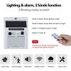 solarni led lampa alarm bk 666 8