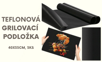 Grilovací podložka 40x33cm, 3ks