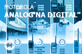 Doporučené migrace radiostanic Motorola - Analog na Digital