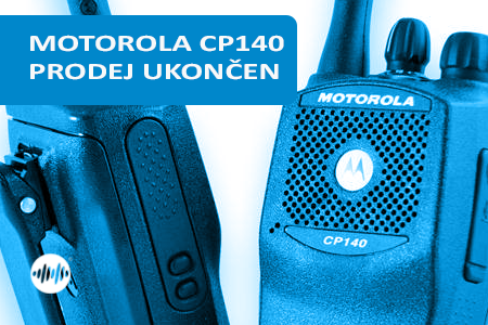 MDH65RDC9AA2AN - MOTOROLA CP140 UHF 438-470MHz - UKONČEN PRODEJ