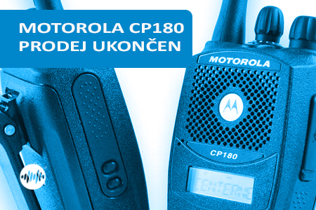 MDH65JDH9AA4AN - MOTOROLA CP180 VHF 160 MHZ - PRODEJ UKONČEN