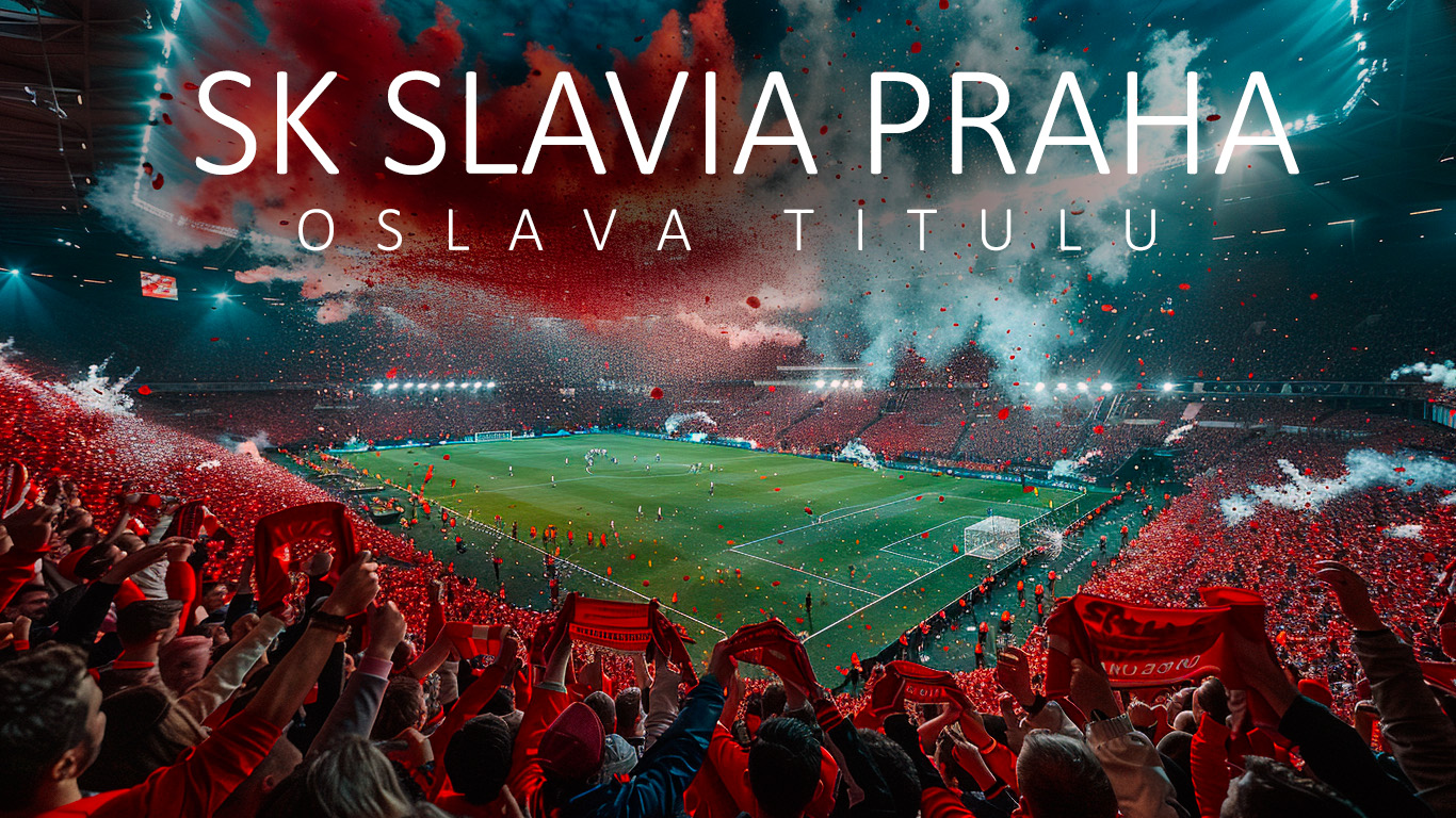 SK SLAVIA PRAHA - OSLAVA TITULU