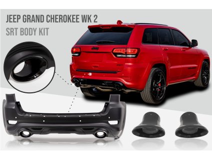 APmotos Přední, zadní nárazník JEEP GRAND CHEROKEE IV WK2 (2017-2021) Styling SRT Trackhawk