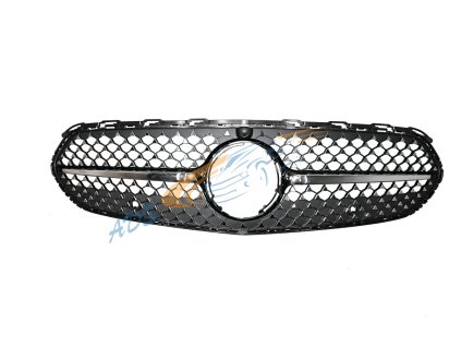 W206 Diamond Grille Black 2022