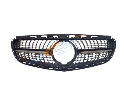 W212 Facelift Grille Black Diamond Without Camera