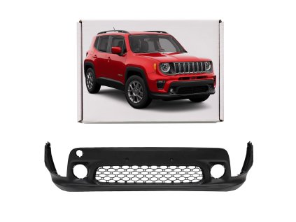 JEEP RENEGADE I BU 2018+ FACELIFT SPODNÍ PŘEDNÍ NÁRAZNÍK 6XG32LXHAA 52120515