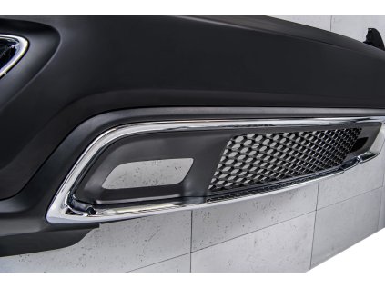 JEEP GRAND CHEROKEE IV WK2 2017-2021 DRUHÝ FACELIFT KOMPLETNÍ PŘEDNÍ NÁRAZNÍK S MŘÍŽKOU 6EB83TZZAA