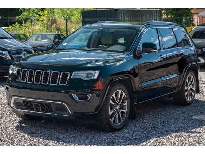 JEEP GRAND CHEROKEE IV WK2 2017-2021 PO DRUHÉM FACELIFTU KOMPLETNÍ PŘEDNÍ NÁRAZNÍK S PDC BEZ PODLOŽKY S CHROMOVANOU MŘÍŽKOU 68333498AA