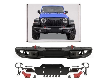 120836 predni naraznik pod pdc jeep jl jlu 2018 rubicon ocelovy wrangler