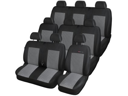 Autopotah Auto-dekor ELEGANCE Volkswagen VW T6 TRANSPORTER, 9 místné - Různé barvy (Barva 1)