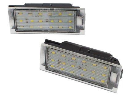 446 1 led osvetleni spz renault megane clio master laguna twingo