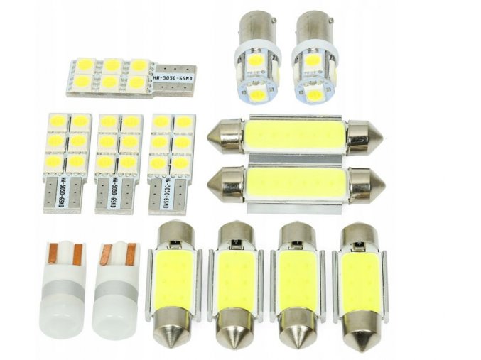 LED osvětlení interiéru BMW 5 E39 SEDAN - sada