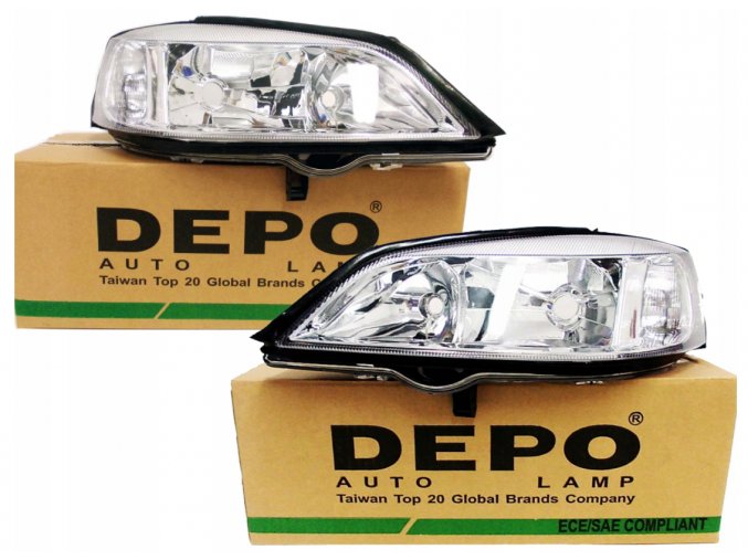 4454 predni svetla opel astra ii g 98 09 l p depo