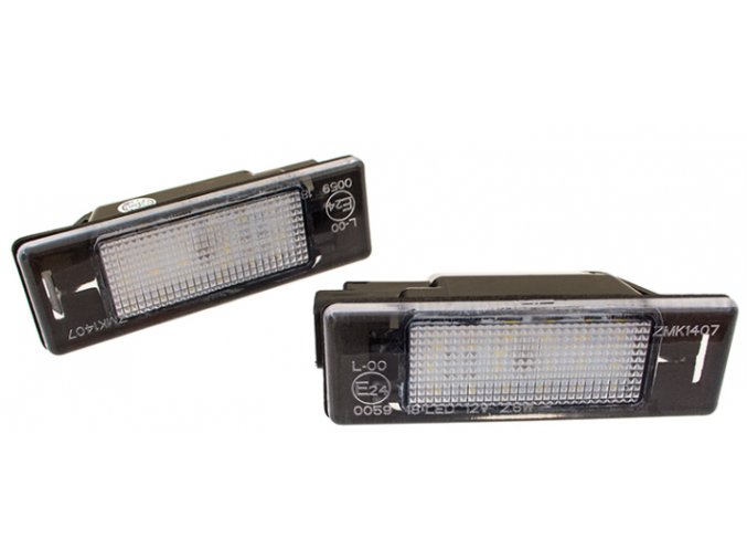 LED osvětlení spz Citroen C2 C3 C4 C5 C6 Berlingo DS3