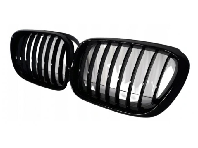 Přední maska, ledvinky, mřížky BMW X5 E53 (01-03) černá lesklá
