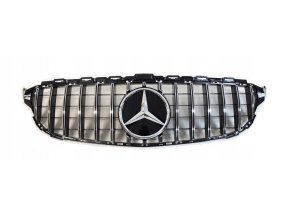 MERCEDES C KLASA W205 GT 19 GRILL ATRAPA CHROM