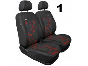 Autopotah Auto-dekor ELEGANCE Volkswagen VW T4 T5 T6 CADDY LT CRAFTER - Různé barvy (Barva 1)