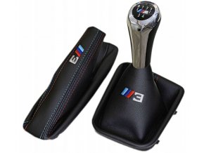 Řadící páka s manžetou BMW E46 + manžeta ruční brzdy /// M-PAKET