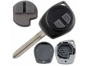 Náhradní obal klíče 2-tlačítkový FIAT SEDICI, SUZUKI (SZ22)